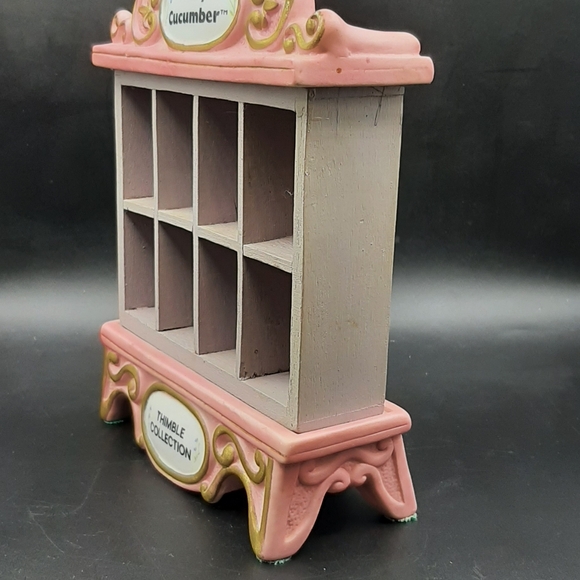 Schmid Kitty Cucumber Thimble Musical Display Case - Picture 3 of 8